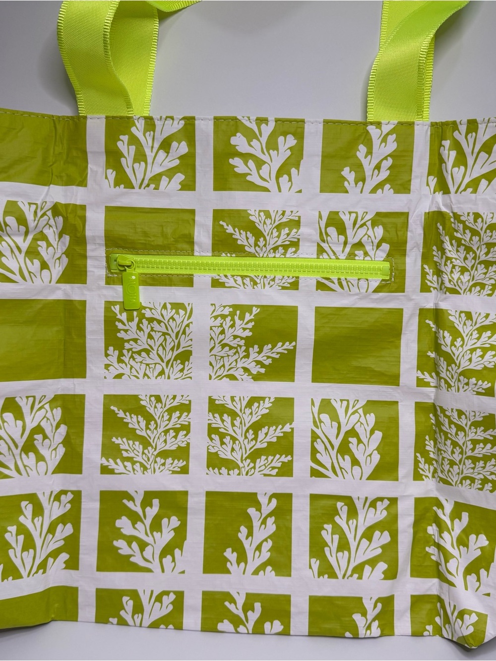 Aloha by Lime Green Printed Tote Bag - Picture 5 of 7